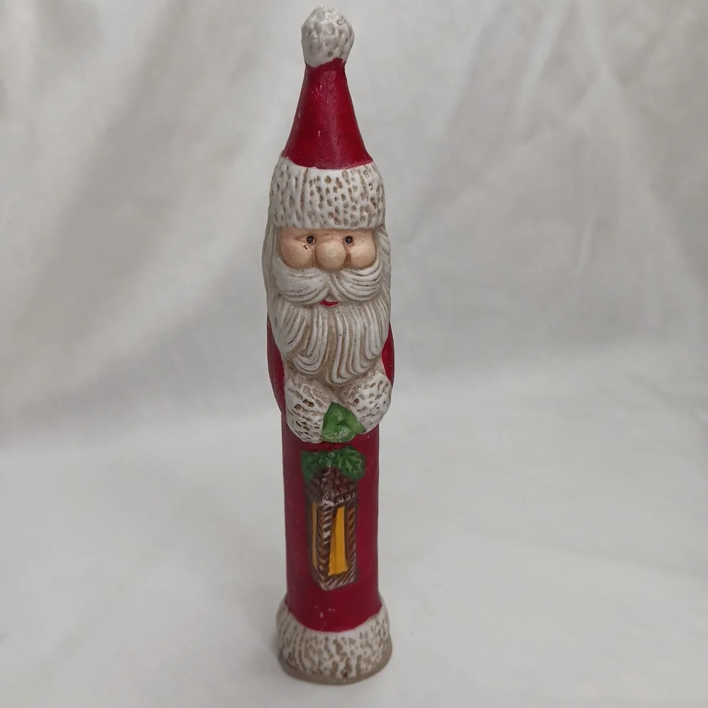 Christmas Ceramic Santa Claus Ornament Jim Shore Style 6